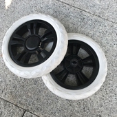 折叠拖车手拉车购物车轮子轱辘小推车买菜车行李车轮子