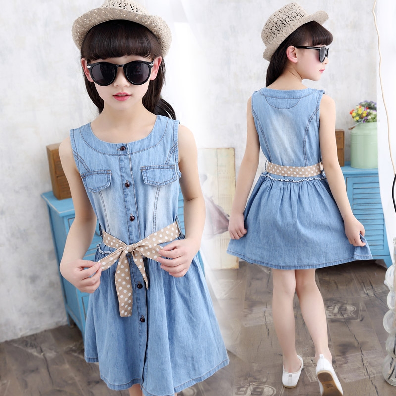 Robes pour fille en toile - Ref 2046286 Image 1