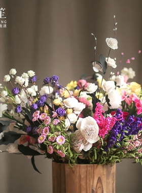 高档欧式家居客厅装饰花艺