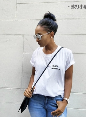 【现货清仓 2件包邮】 Everlane 男女同款圆领 纯棉中长款T恤