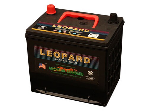 美洲豹免维护蓄电池75D23L(12V65AH) 花冠、天籁等适用 以旧换新