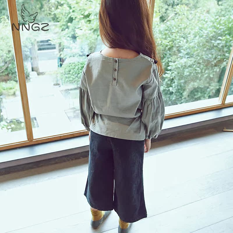 Chemise fille NNGZ à manche longue - Ref 2088663 Image 3
