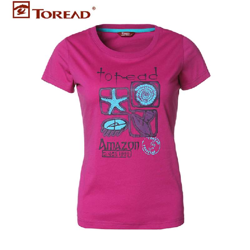 T-shirt sport pour femme TOREAD à manche courte en coton - Ref 2027566 Image 4