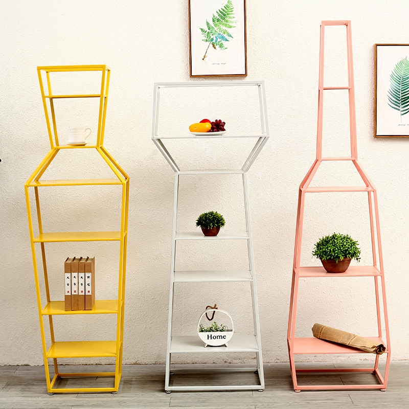 Simplicity to ground Shelving Original Design Special-shaped multi-storey bookshelf personality Decorative frame originality Iron art Northern Europe Shelfin the Residential furniture , Shelf , Bookshelf  category - from Buy2taobao.com to provide professional Taobao agent buy service