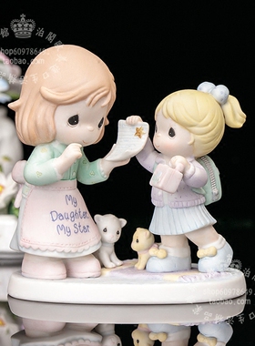 PreciousMoments水滴陶瓷摆件