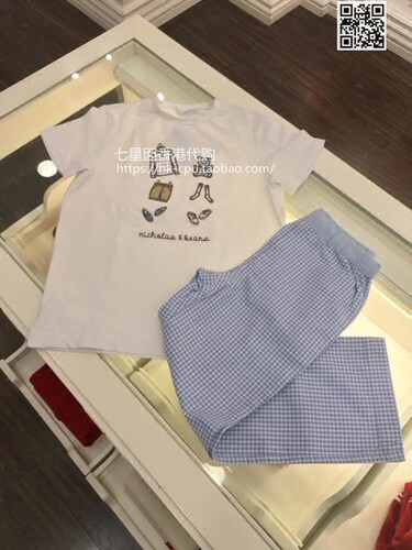 时尚风儿童休闲裤短袖T恤
