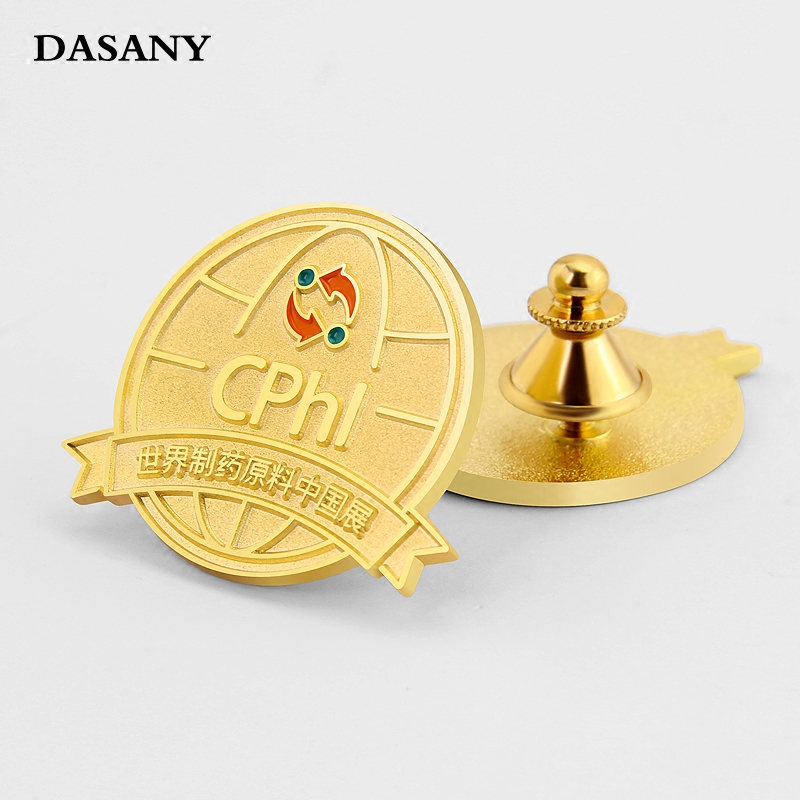 企业协会博展会徽章定做 会议论坛胸徽订制 团队战队胸针领徽定制