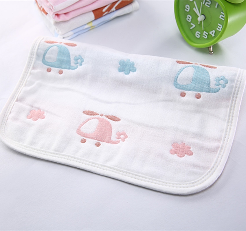 儿童宝宝小毛巾四方巾比纯棉吸水幼儿园挂式新生婴儿擦手巾不掉毛