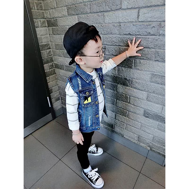 Gilet enfant en toile - Ref 2068754 Image 3