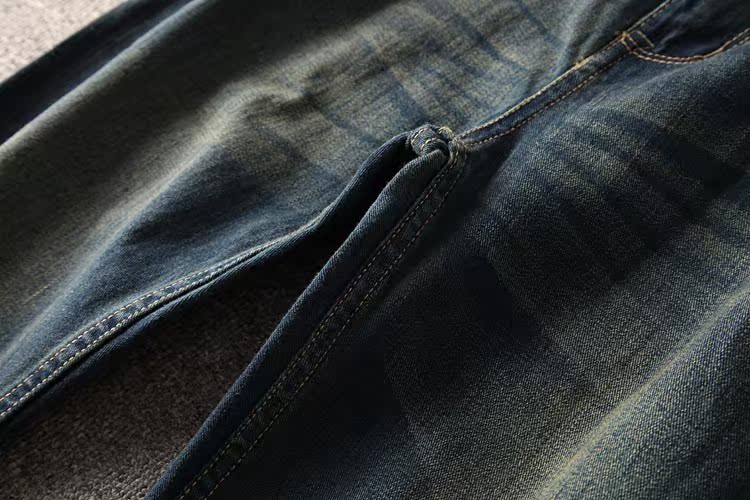 Jeans en coton pour automne - Ref 1484886 Image 4