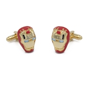 袖 品质男士 扣袖 钉钢铁侠奥特曼面具法式 扣 衬衫 包邮