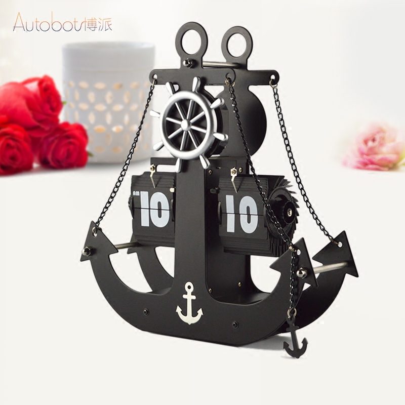 Autobots Anchors Flip clock automatic Flip clock a living room Clock Mute Movement automatic Turn Rudderin the Home Daily , Bell , Clock  category - from Buy2taobao.com to provide professional Taobao agent buy service
