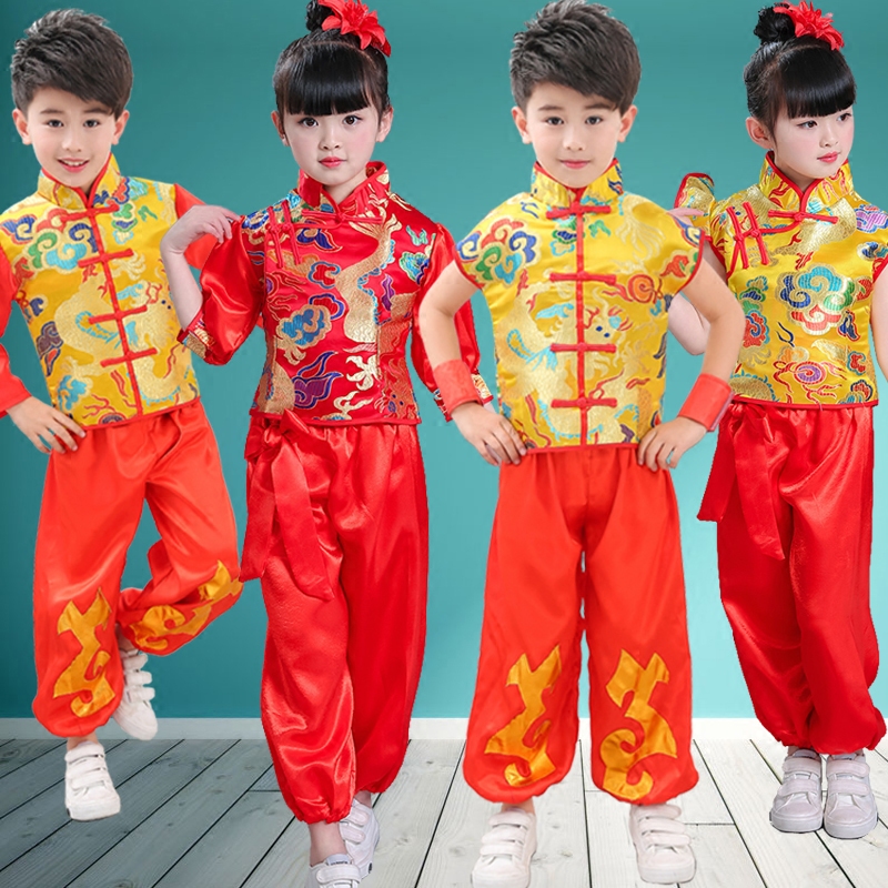 儿童打鼓服舞蹈演出红黄色六一男女孩中学生中国风开门红表演服装 99 原价 99 本月销量0 喜欢 喜欢 去购买 商品详情 商品详情加载中 请稍等 Hot同类热卖