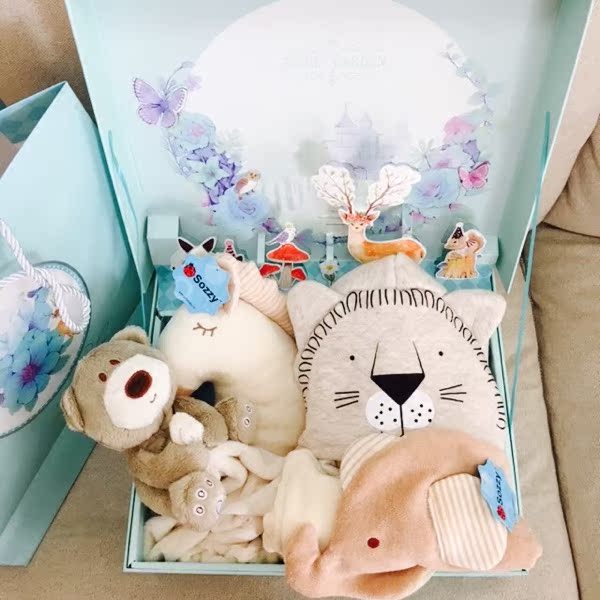 Coffret cadeau pour nouveau-né - Vêtements + Fournitures - Ref 1952177 Image 1