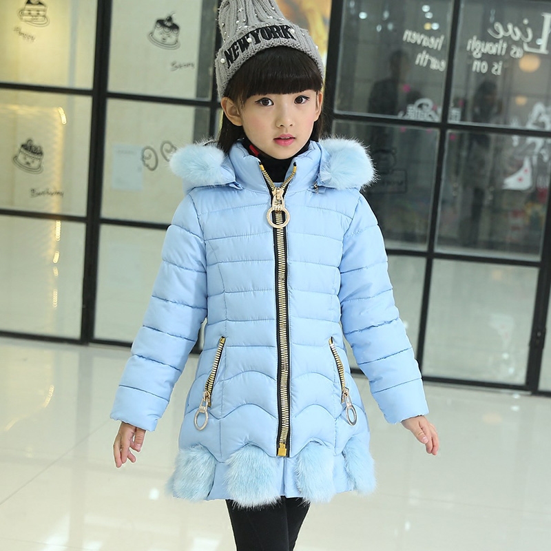 Manteau pour fille en mélange - Ref 2164431 Image 5