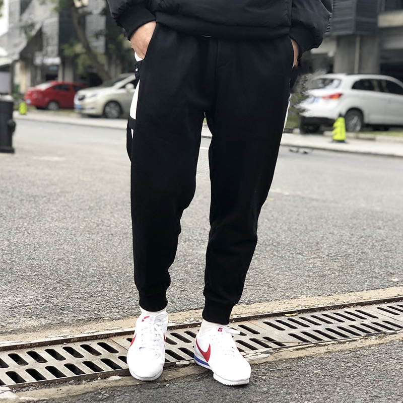 FKK 春季薄款街頭潮流撞色衛褲男青年寬松運動束腳休閑褲男潮長褲在類目 男裝, 休閒褲中 - 來自Buy2taobao.com提供專業的淘寶代購服務