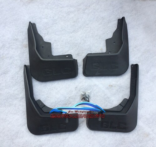 奔驰glc260改装专用挡泥板 挡泥皮 奔驰glc200 260 300专用挡泥板