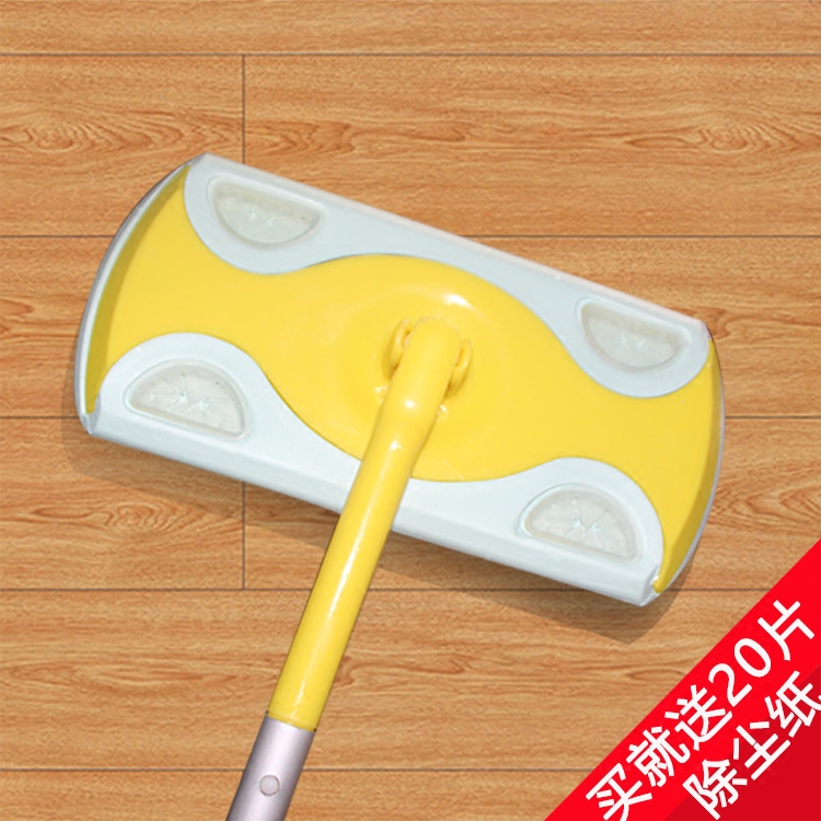 格格巫静电除尘纸拖把便携式4节