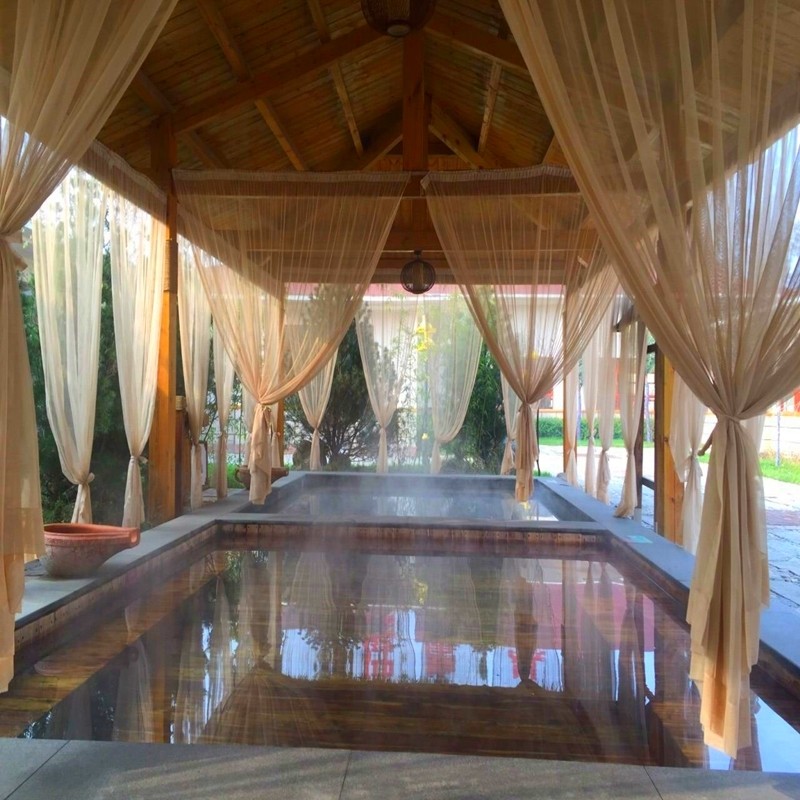 [河北省总工会温塘工人疗养院-大门票]石家庄平山柏坡温泉门票