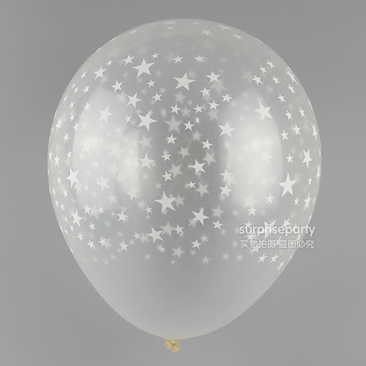12寸星星透明飘空气球 儿童生日派对宝宝百日宴布置装饰用品|ruв категории фестиваль товаров/подарок, шар/плавучих воздушный шар, шар - от Buy2taobao.com для оказания профессиональной услуги покупки агента Taobao