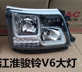 江淮骏铃JAC V6前大灯组合包角灯前雾灯骏铃V6前转向灯优质大灯