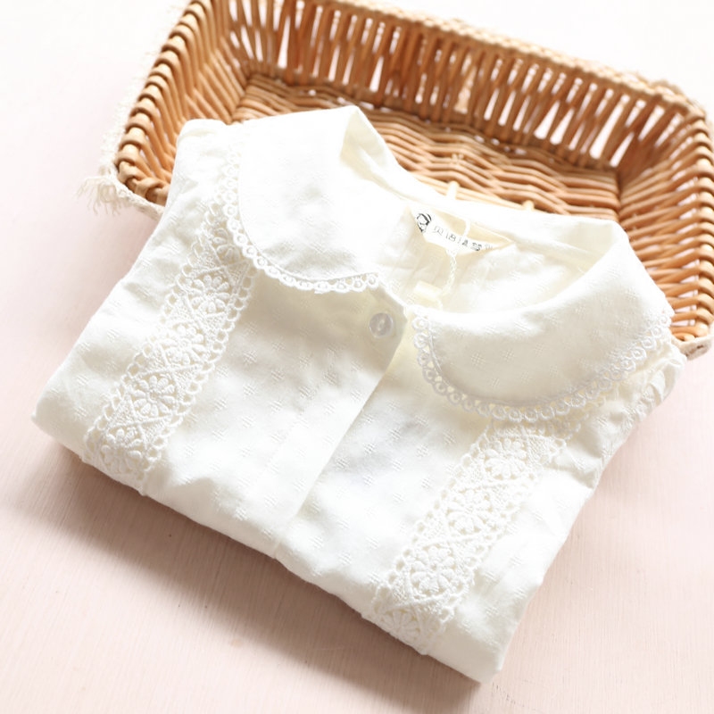 Chemise fille à manche longue - Ref 2088002 Image 1