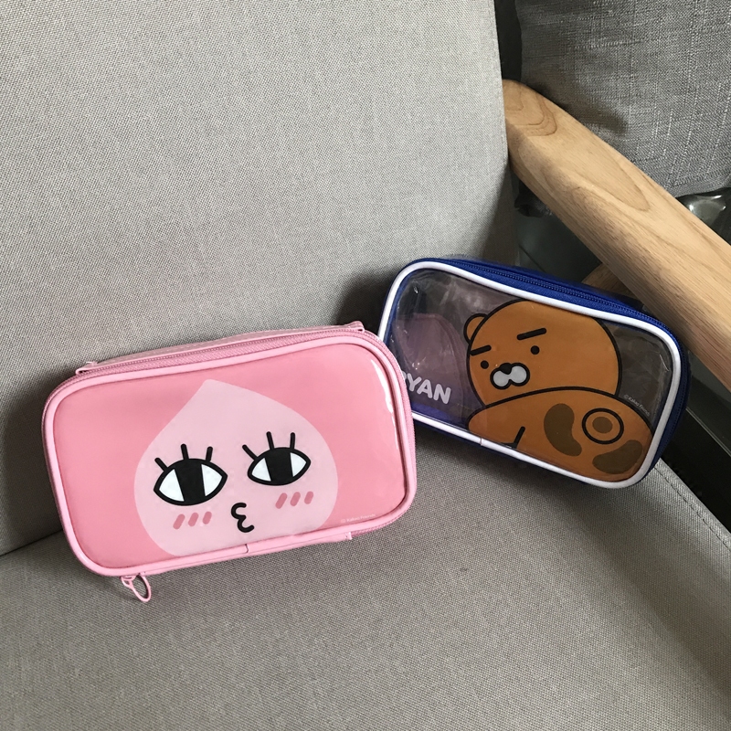 the republic of korea Kakao Fri&ends New products Waterproof makeup bag Peach fart Wash bag Ryan Lion Cosmeticin the Leather/Lady bags/Men's bag, Ms. bags  category - from Buy2taobao.com to provide professional Taobao agent buy service
