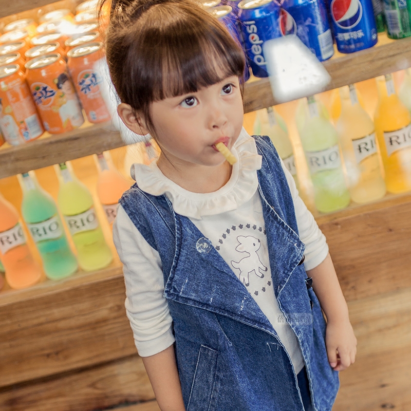 Gilet fille en toile - Ref 2071737 Image 4