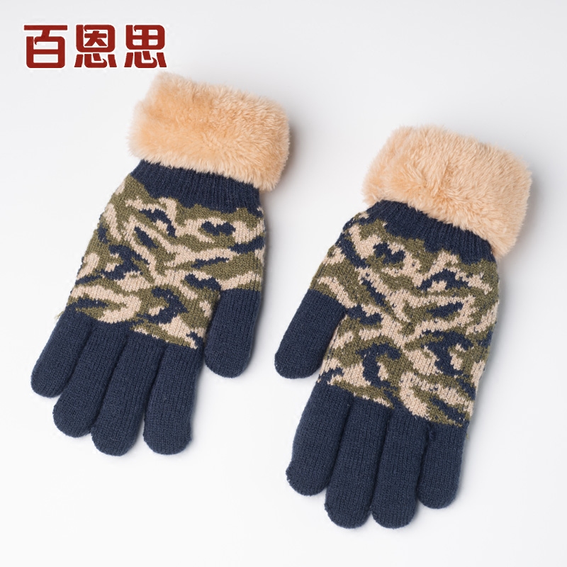Gants pour homme en de laine - Ref 2782510 Image 3