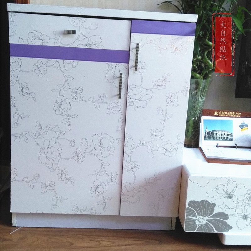 衣櫃貼 電視櫃鞋櫃櫥櫃舊家具翻新貼紙自粘防水壁紙烤漆珠光貼膜在類目 家居飾品, 貼飾, 衣櫃貼中 - 來自Buy2taobao.com提供專業的淘寶代購服務