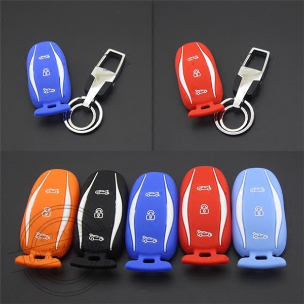 特斯拉硅胶钥匙包