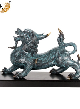 纯铜貔貅家居客厅办公室开业礼品