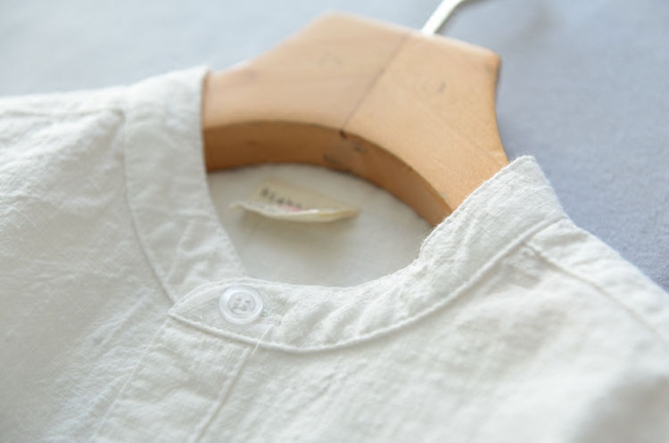 Chemise garcon à manche longue en lin - Ref 2074373 Image 3