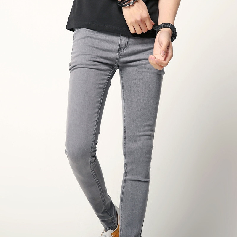 Jeans pour adolescent pieds Slim en CVC - Ref 1461280 Image 3