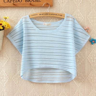 夏季薄款蕾丝宽松短款防晒衫女