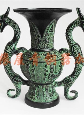 摆件客厅青铜器桌面摆件复古风