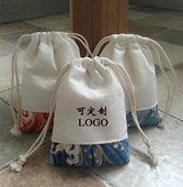 棉麻布袋束口袋定制小袋子大米布袋亚麻袋抽绳袋礼品袋文玩袋订做