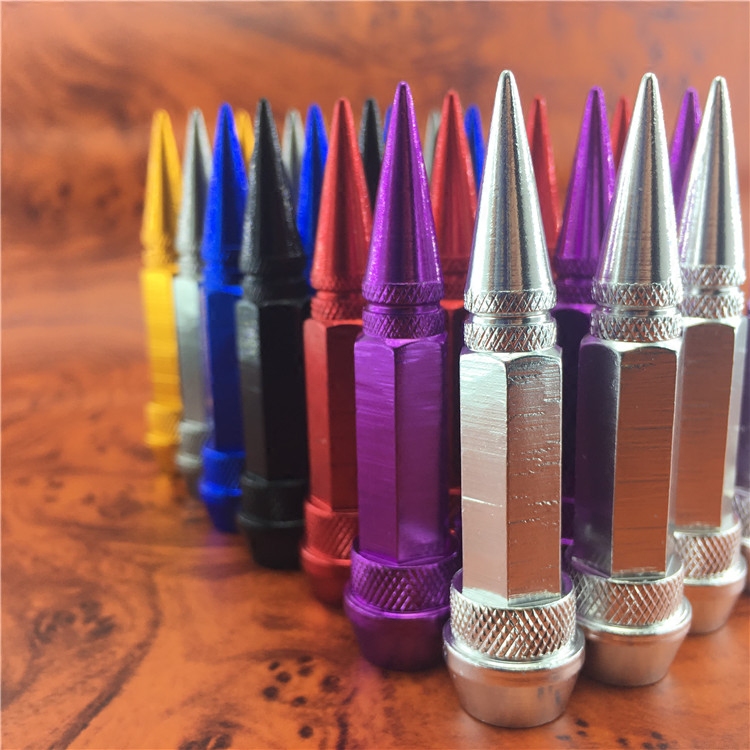 黑8铝合金气门嘴汽车摩托车轮胎气嘴帽 个性气门芯帽轮胎气门嘴