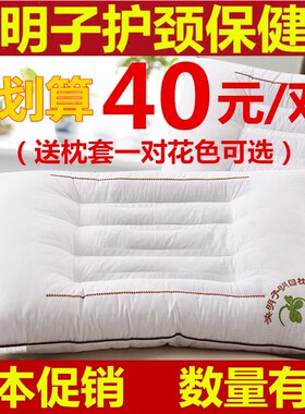 一对装护颈椎荞麦学生决明子枕头