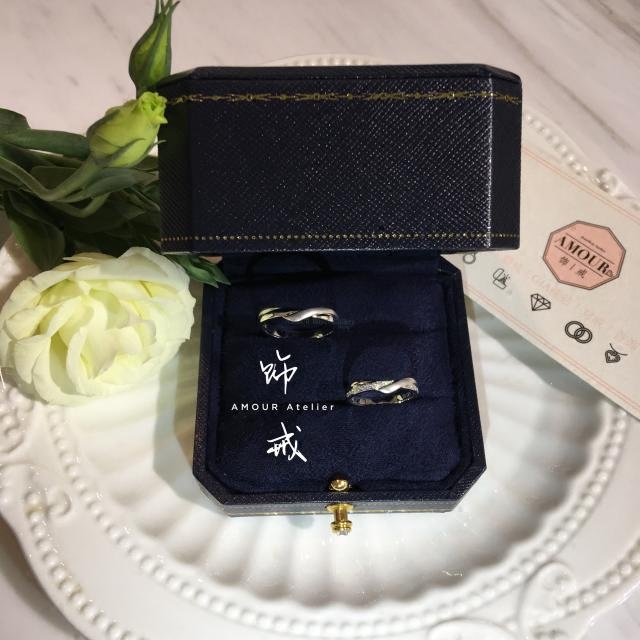 【定制】AMOUR饰|戒个性私人设计订制情侣结婚对戒