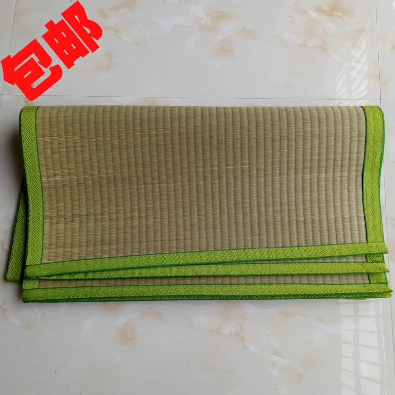 定做折叠草席垫子传统草席1.5/1.2米草席1.8 双人床 纯天然 夏季
