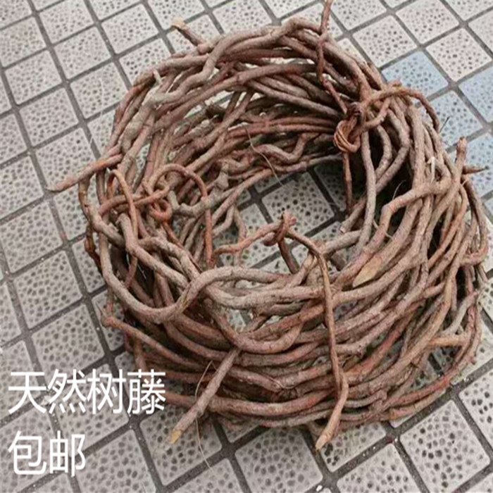 田园生态葛藤红藤树藤造型树假花装饰攀爬藤墙壁吊顶装饰枯藤藤条
