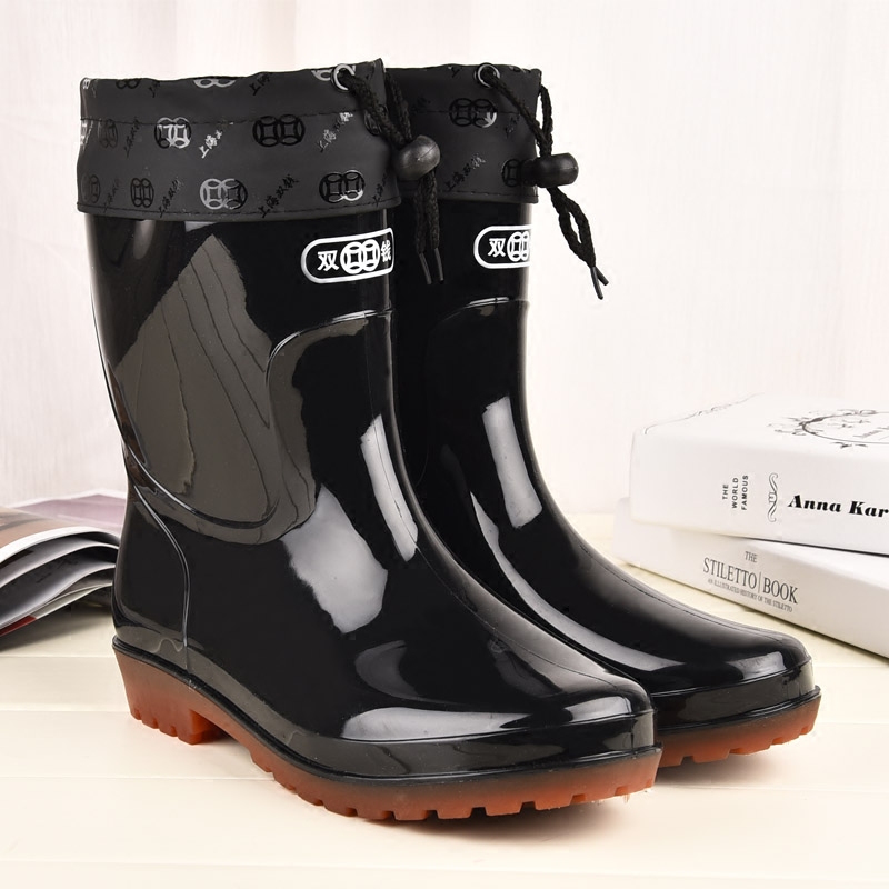 Chaussures - bottes caoutchouc homme - semelle plastique - Ref 963452 Image 1