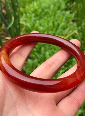 天然玉髓证书玛瑙手镯