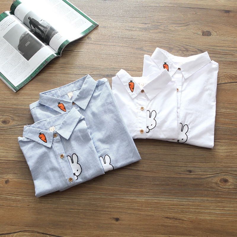 Chemise fille à manche longue - Ref 2086309 Image 1