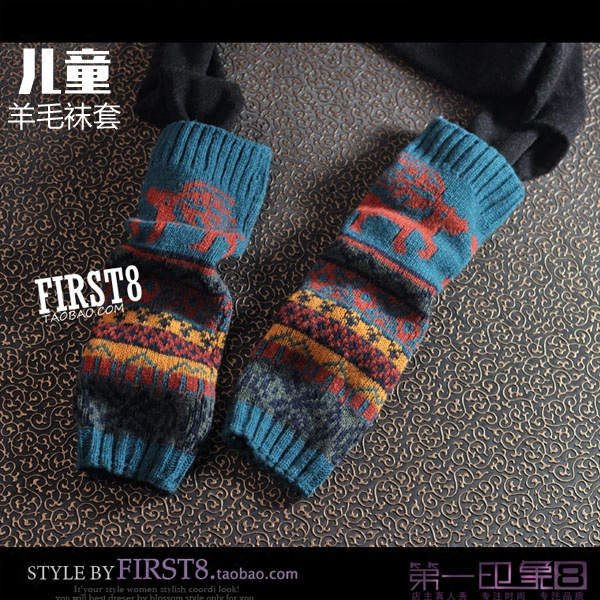 女童袜套过膝袜堆堆袜袜套