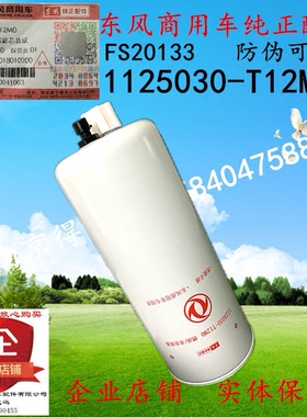 FS20133东风天龙天锦国五柴油滤芯1125030-T12M0油水分离器