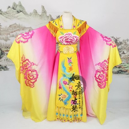 2023新款李玉刚反串古装演出服贵妃醉酒长绸飞天舞男扮女装大裙摆