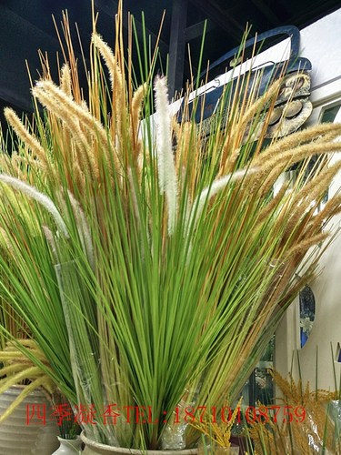 人气四季凝香大束假花狗尾巴草