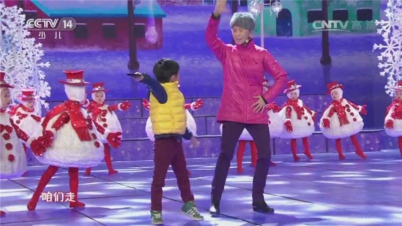 六一圣诞节儿童雪人雪娃娃表演演出服装《这是谁的钱包》舞台服